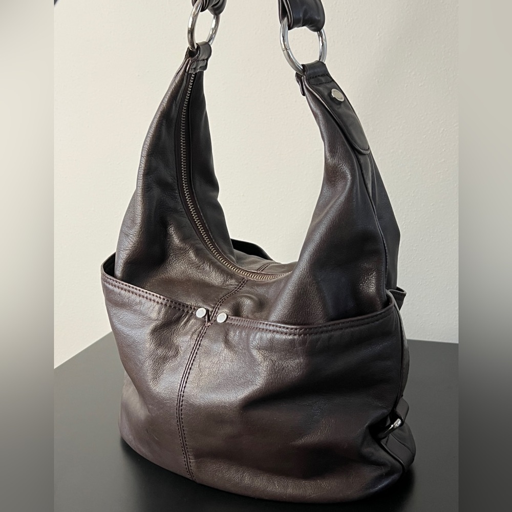 Tignanello Brown Leather Purse